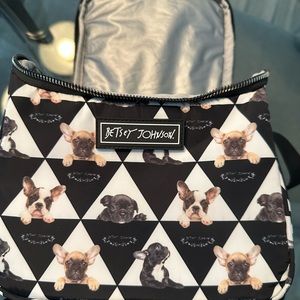 Betsey Johnson insulated lunch tote bag